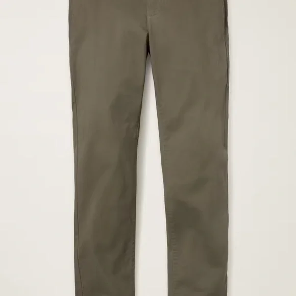 Bonobos Men's Olive Green Original Chinos- Athletic Fit - Picture 13 of 15